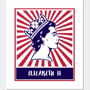 Queen Elizabeth RIP Posters and Art